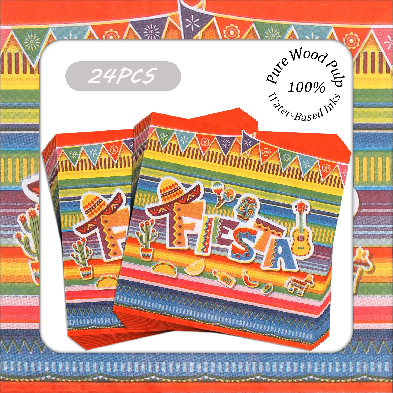 одноразовые бумажные салфетки Carnival