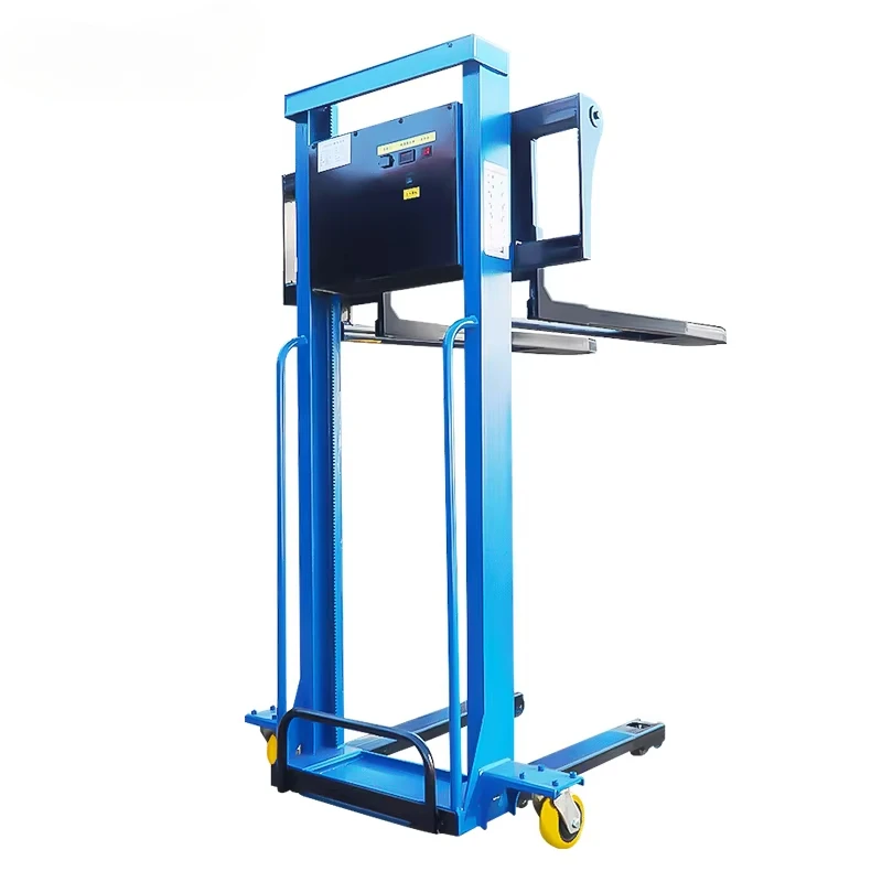 1000kg Portable Self Loading Pallet Jack Self Loading Stacker