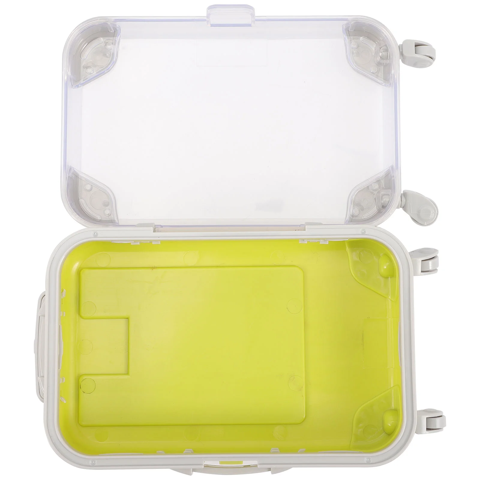 

Girls Toys Mini Trolley Case Miniature Luggage Accessories Dollhouse Decor for Play Baby Suitcase