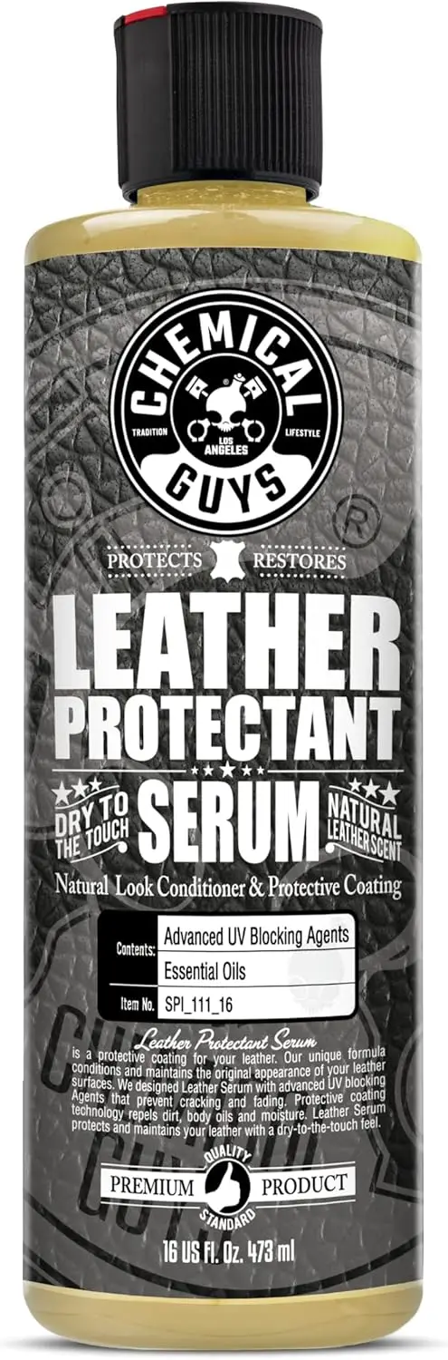 

Leather Protectant Serum, Dry-to-Touch Coating for Car Interiors, Furniture, Boots & More, 16 fl oz