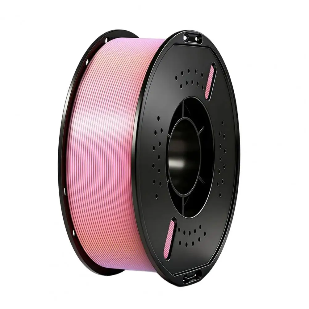 Hochfestes Filament Regenbogen-Farbverlauf Bonbonfarben PLA Filament 1,75mm 1kg Spule 3D-Druckermaterial Hohe Präzision für FDM