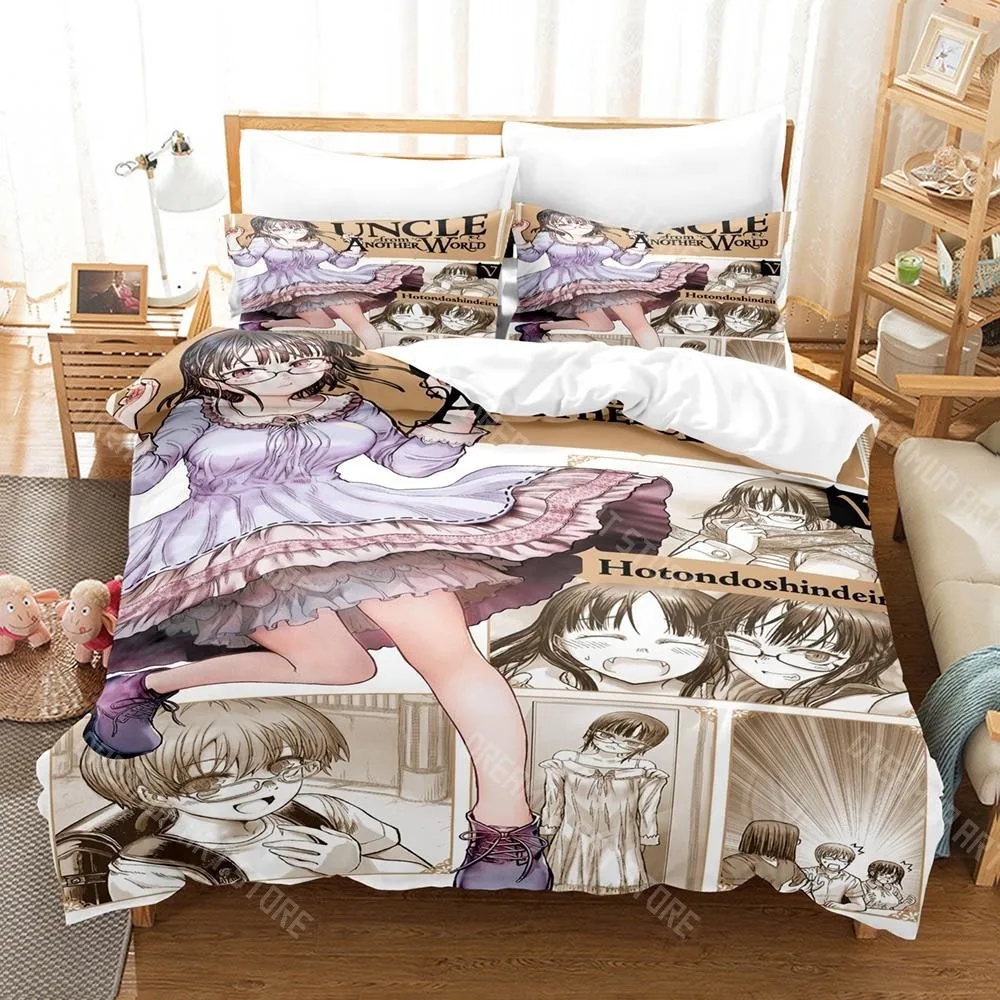 3D Printed Uncle From Another World Bedding Set for Boys Girls Duvet Cover Pillowcase Twin Queen King Full Single Double Sizes