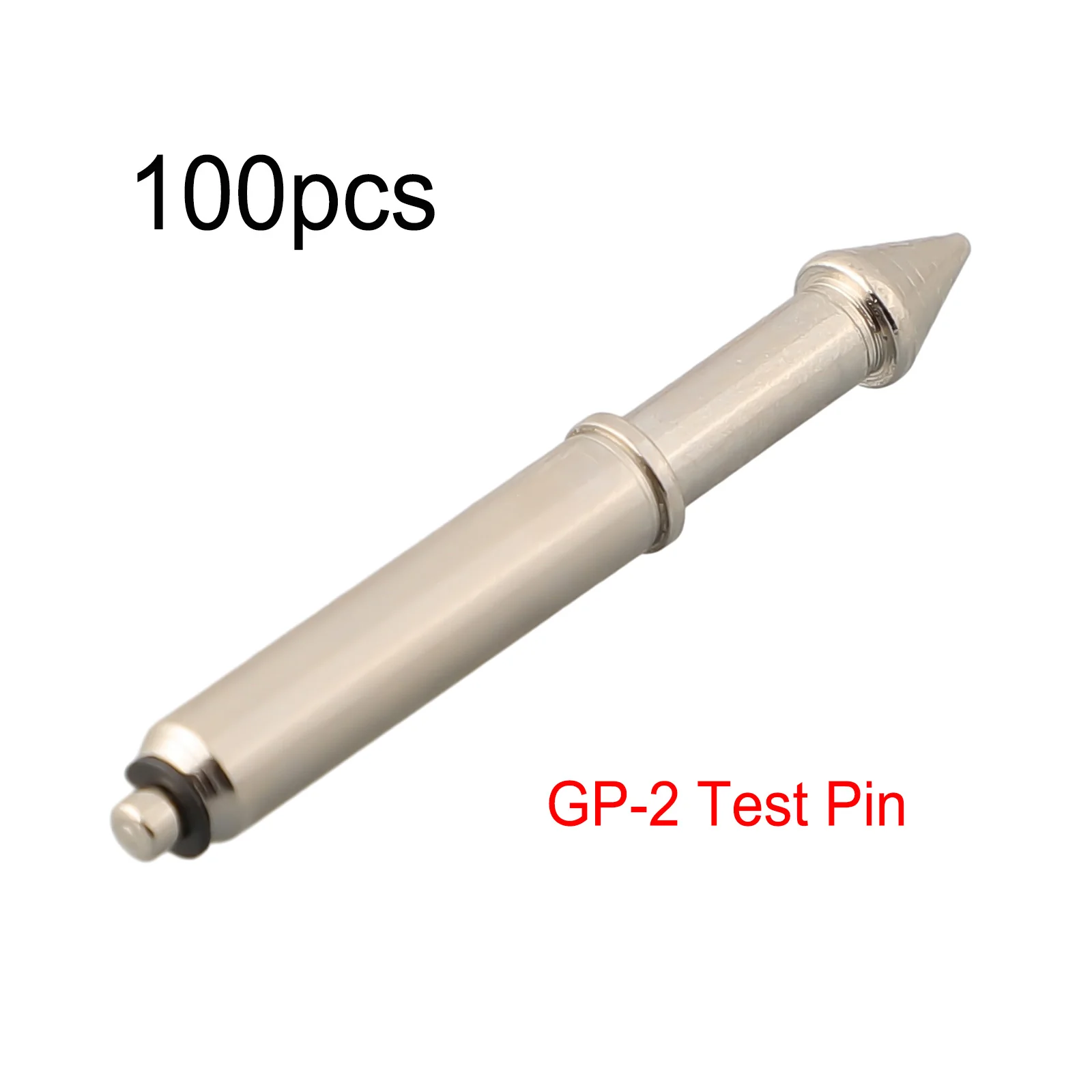 100pcs Pogo Pin Spring Test Probes with 0 68mm Diameter for Printed Circuit Assembly and PCB Component Testing