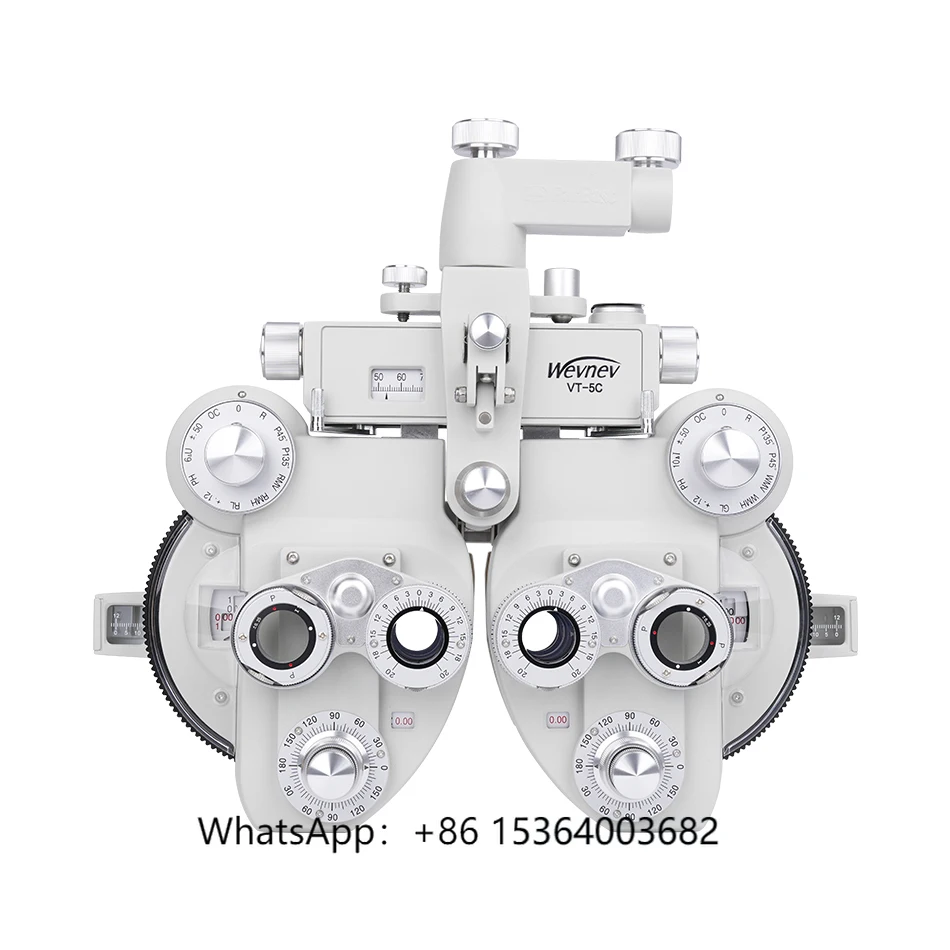 

Manul Refractor VT-5C Ophthalmic Instruments Optical View Tester Vision Tester Minus Cylinder Lenses Manual Phoropter