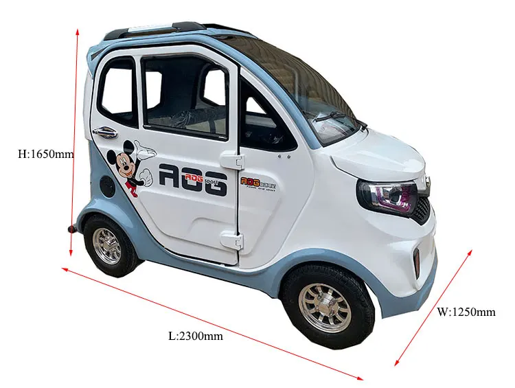 4 wheel electric mini car with Wholesale price and one person electric car for adult