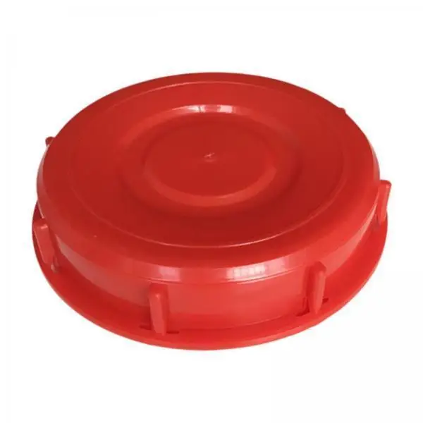 IBC Tote Lid Cap 6 Inch HDPE Water Liquid Tank Cover with Gasket Leakproof Fit for Storage Transport