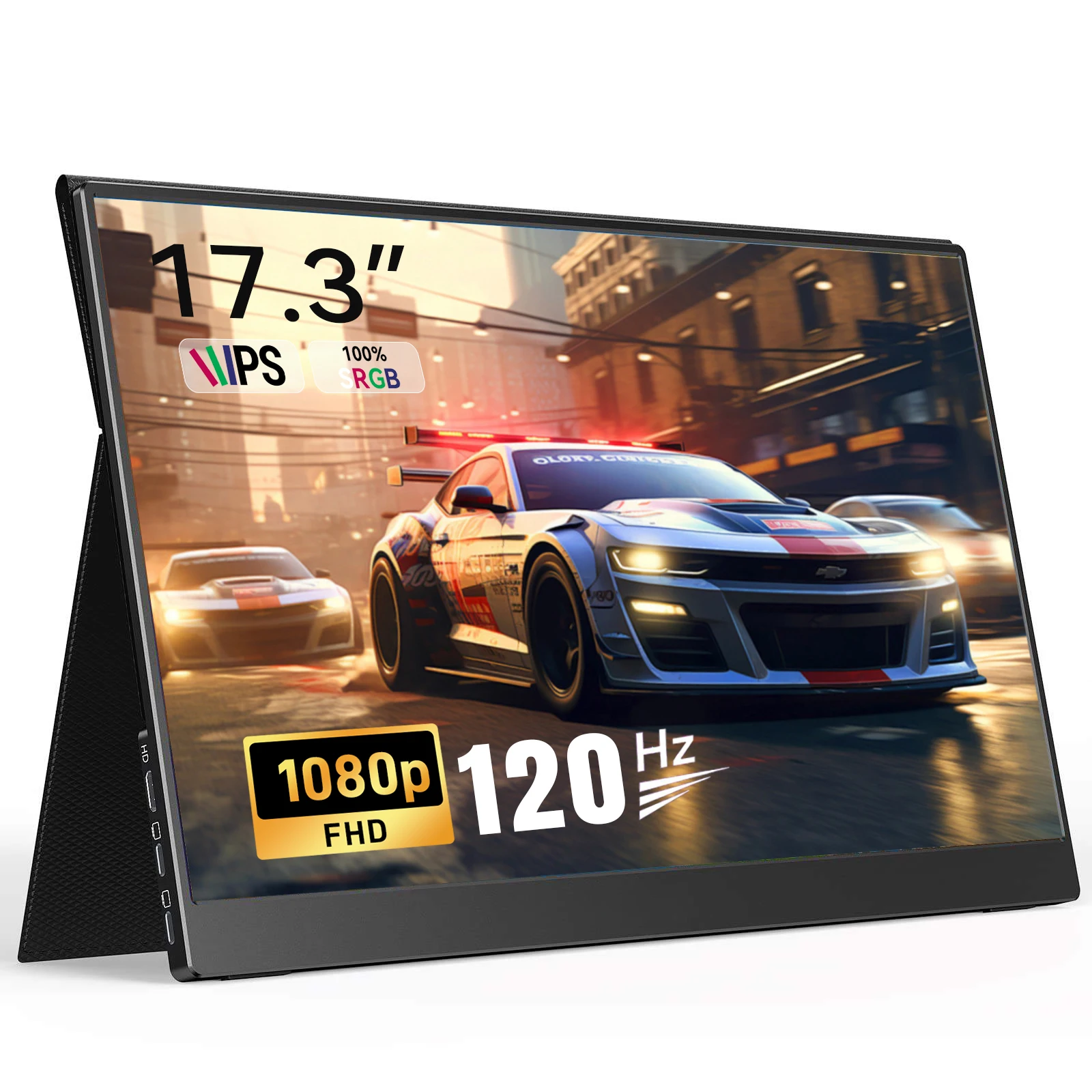 Professional Supply 17.3 Inch Portable Extender Monitor 60hz 144hz Dual Frequency Laptop Portable Monitor