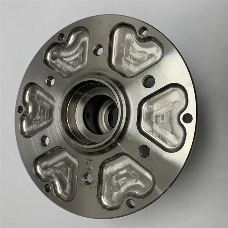 Stainless Steel Circular Mold Plate CNC Milling Heart Cavity Mold Core For Cosmetic Soap Candy Molding OEM