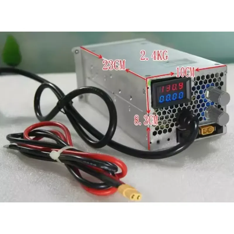 Adjustable DC Power Supply 0-130V 0-20A Constant Voltage Current Lab Bench Source for Electronics Repair Testing