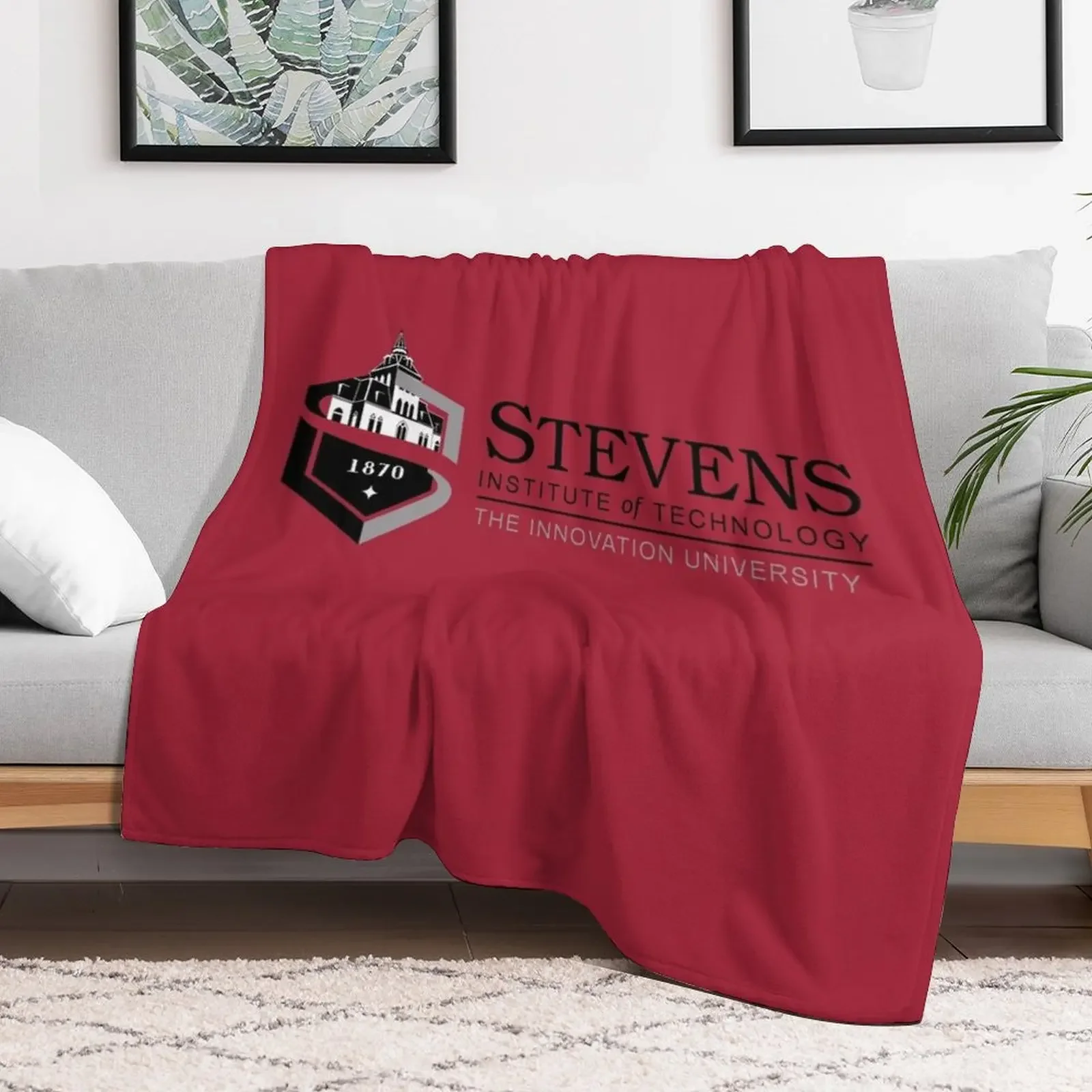 Stevens Institute of Technology Throw Blanket Thins christmas gifts Luxury Brand Blankets