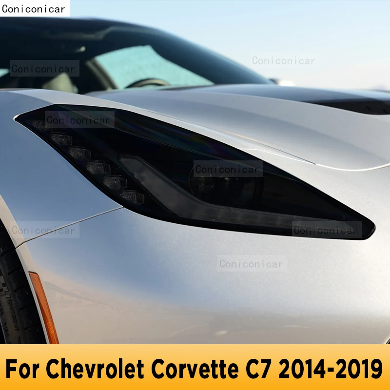 

Передняя фара для Chevrolet Corvette C7 2014-2019, защита от царапин