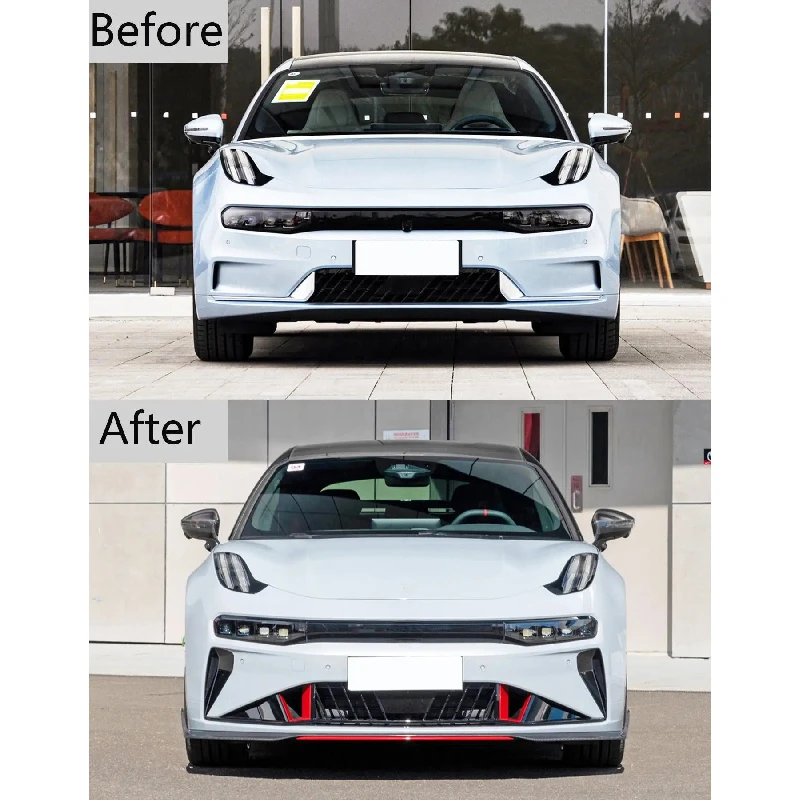 

Top Ranking Body Kit ZEEKR 001 Retrofit FR Design Body Kit Car Bumpers Lip Rear Spoiler Tuning PP