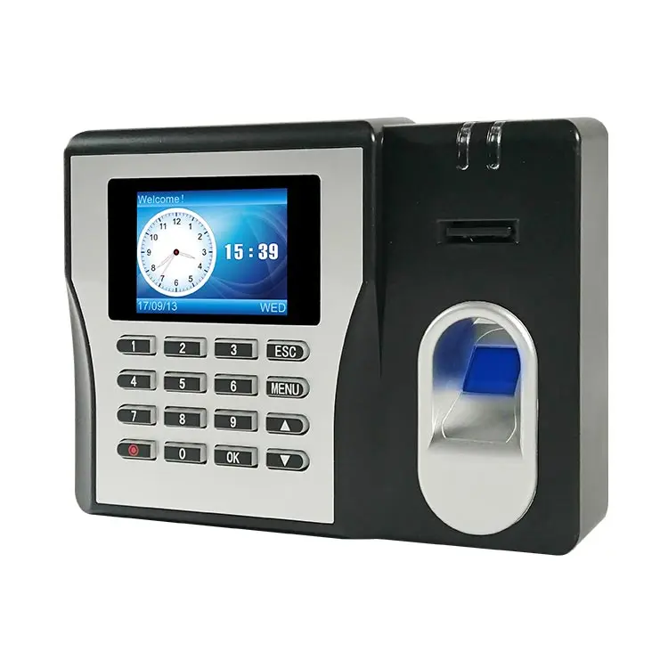 

Free SDK Time Attendance Machine Time Clock Optional Built-in Battery Backup Employee Attendance Machine Access Control System