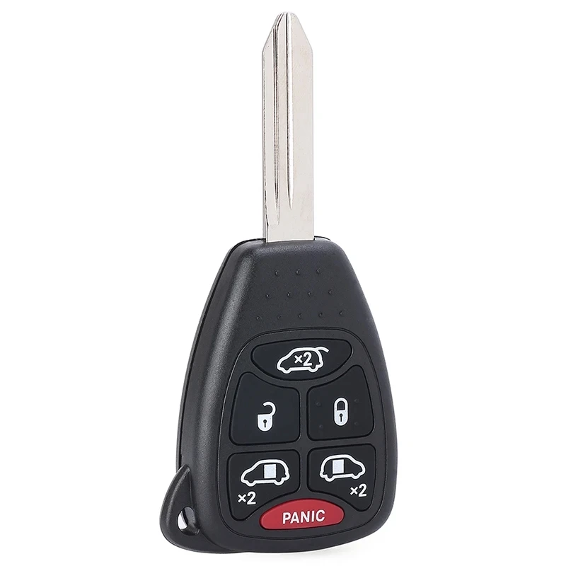 KEYECU For Dodge Grand Caravan Chrysler 300 Town & Country 5+1 6 Buttons Keyless Remote Key Fob ID46 315Mhz M3N5WY72XX