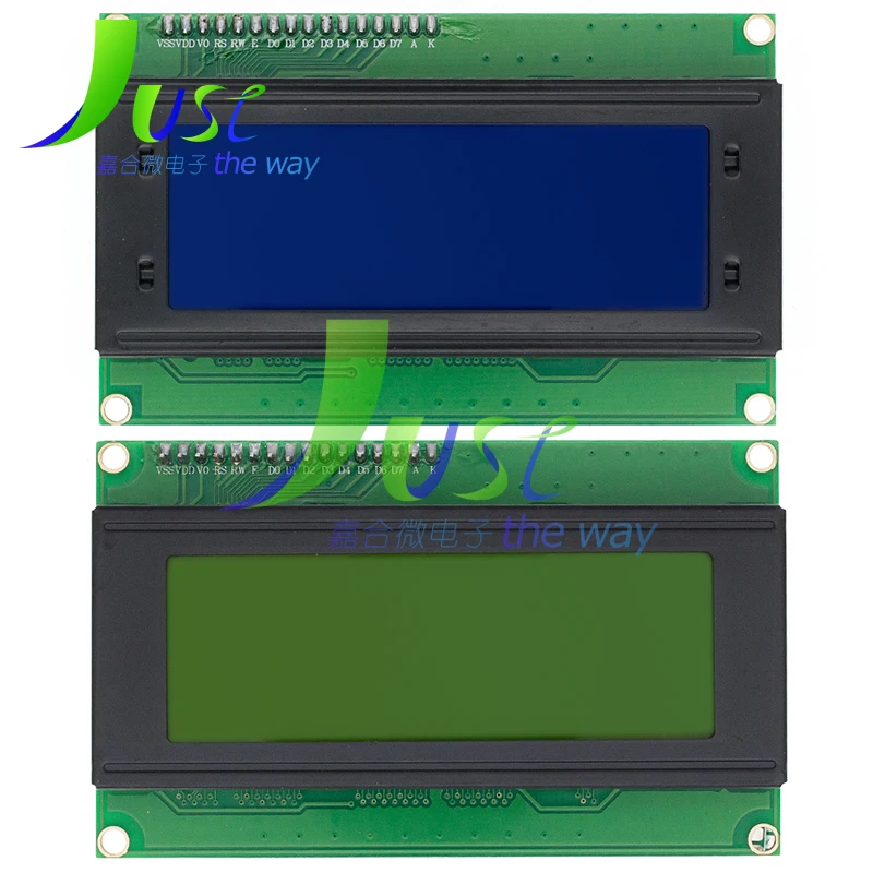 Imagem -02 - Módulo Adaptador de Interface Serial para Arduino Tela Azul e Verde Lcd de Caracteres Hd44780 Iic I2c 2004 20x4 2004a 2004