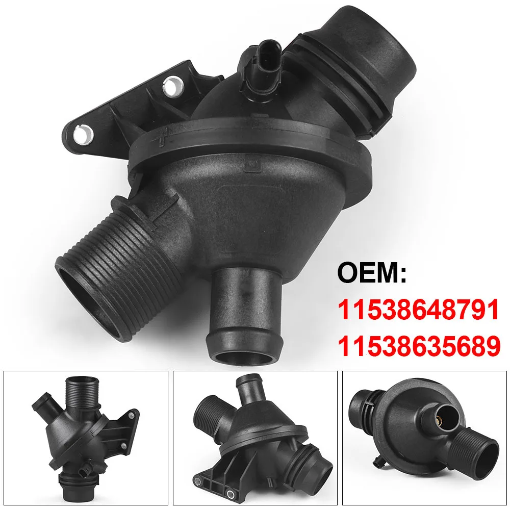 Engine Coolant Thermostat & Housing 11538635689 for BMW F20 F30 F10 X3 X4 X5 N20 11538648791 ​11538636594 ​11537633477 ​