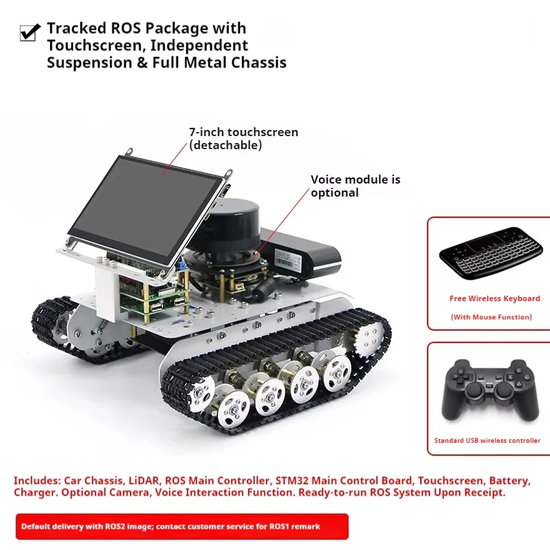 WHEELTEC L150PRO Smart Car Kit with STM32 LiDAR Obstacle Avoidance APP Remote Control CCVD Vision Tracking Chassis for DIY Robot