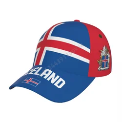 Unisex Iceland Flag Icelander Adult Baseball Cap Patriotic Hat for Baseball Soccer Fans Men Women