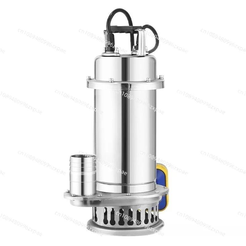 304 Stainless Steel Submersible Pump Corrosion Resistant Sewage Pump Dirty Clean Water Drainage Pump