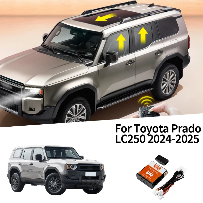 

For Toyota Prado LC250 2024-2025 Automatic Window Closer Window Regulator Upgrade Modification Window Lifter auto Accessories