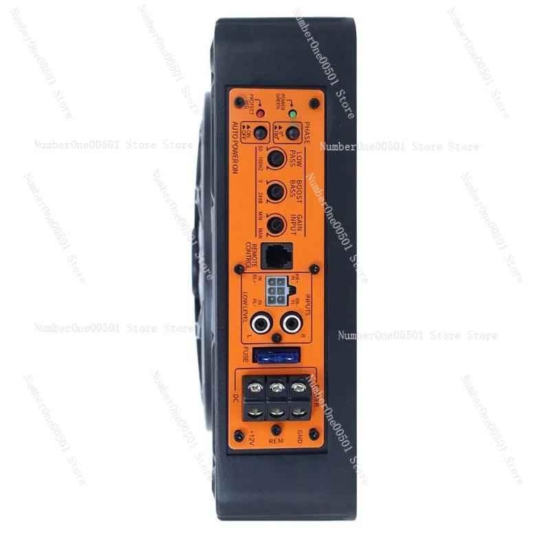 

800 10 Inch Spider Light Ultra Thin Subwoofer 12V Active Car Audio Heavy Bass