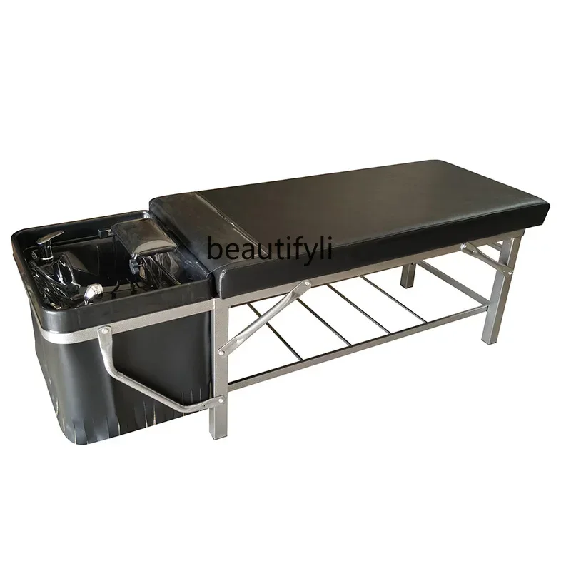 

ls 04Lying Completely Thai Household Hair Salon Shampoo Chair Hair Salon Energy Saving Water Heater Massage Couch Flushing Bed