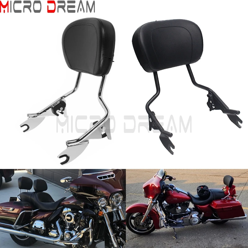 

Задняя съемная спинка мотоцикла для Harley Touring CVO Street Glide Road King Electra Glide Road Glide 2014-2022