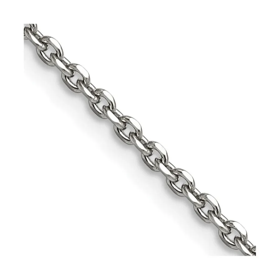

Chisel Stainless Steel Polished 2.7mm 24 inch Cable Chain