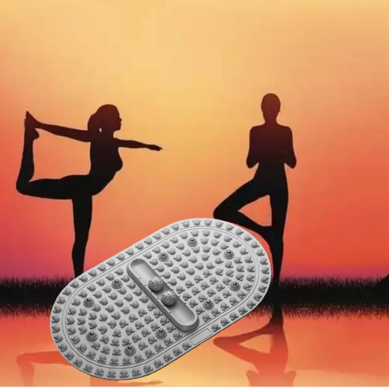 

Soft Silicone Foot Massage Mat Home Yoga Super Pain Massage Pad Foldable Finger Pressure Board Running Exercise Pad For Indoor