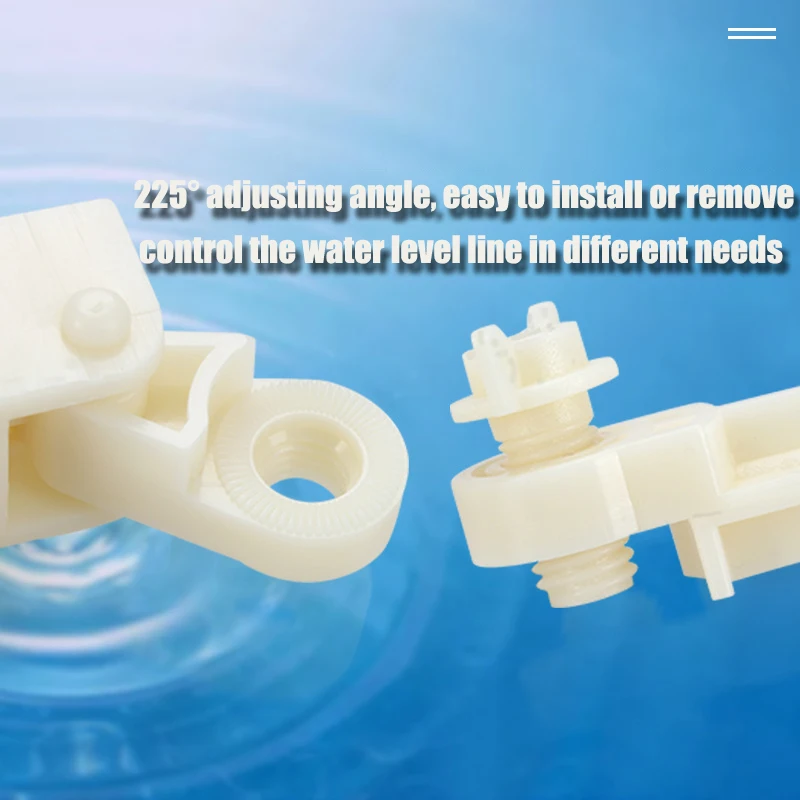 簡単設置自動制御弁卸売価格1/2 3/4 1インチプラスチック調整ロッドアングルフロートバルブ