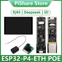 ESP32-P4-ETH Development Board RJ45 POE DSI/MIPI 10.1 inch LCD Display Touchscreen/CSI Camera/Audio Speaker AI Deepseek