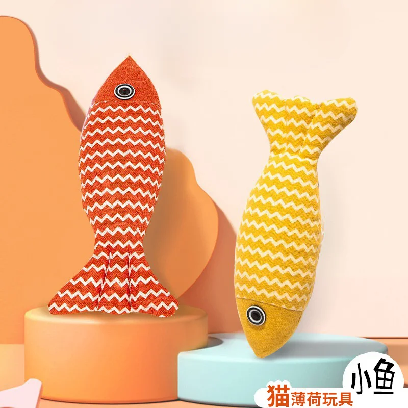 

Cat Toy Self-hi Catnip Puppet Simulation Fish