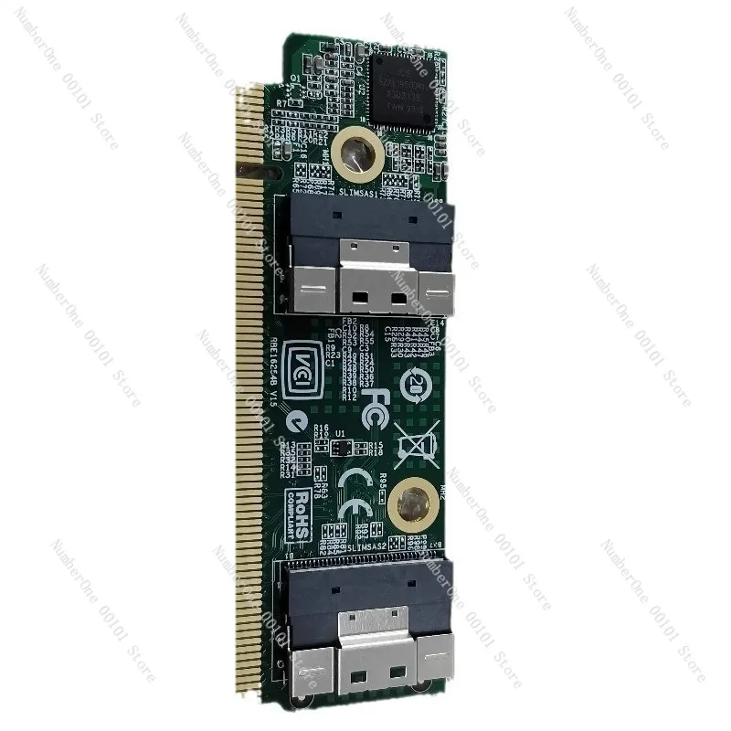 Gaming Graphics External/Expansion/Extension Card 1U Height PCIe 4.0 16x to SFF-8654
