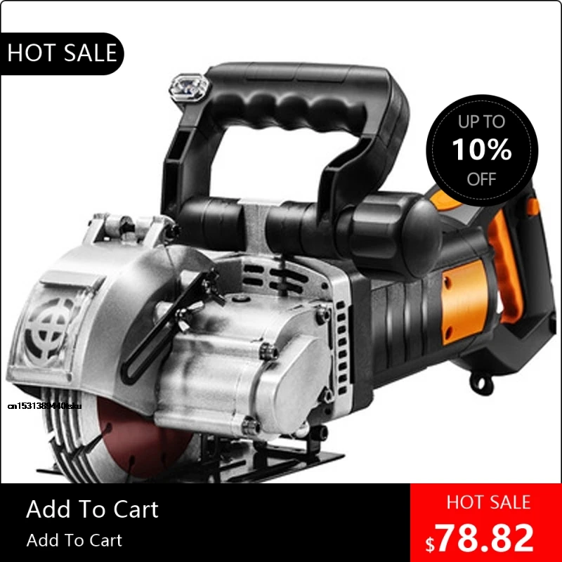 1946 مفيدة الكهربائية الجدار المطارد الصلب آلة قطع الأخدود الخرسانية 5000r/دقيقة ماكينة تشقيب وتجعيد الألواح الخرسانية منشار دائري P 19
