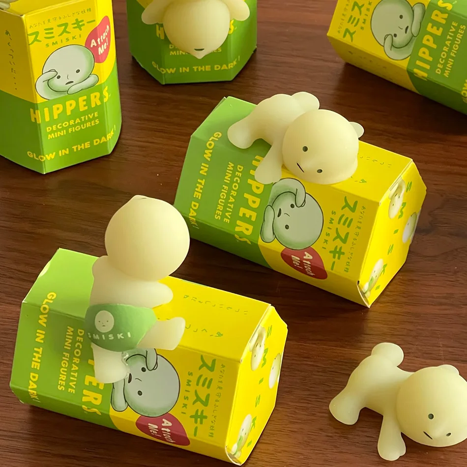 Im Dunkeln Leuchtende Mini-Figuren Blind Box Serie Dekorative Sammlung Überraschungs-Geschenk für Freunde