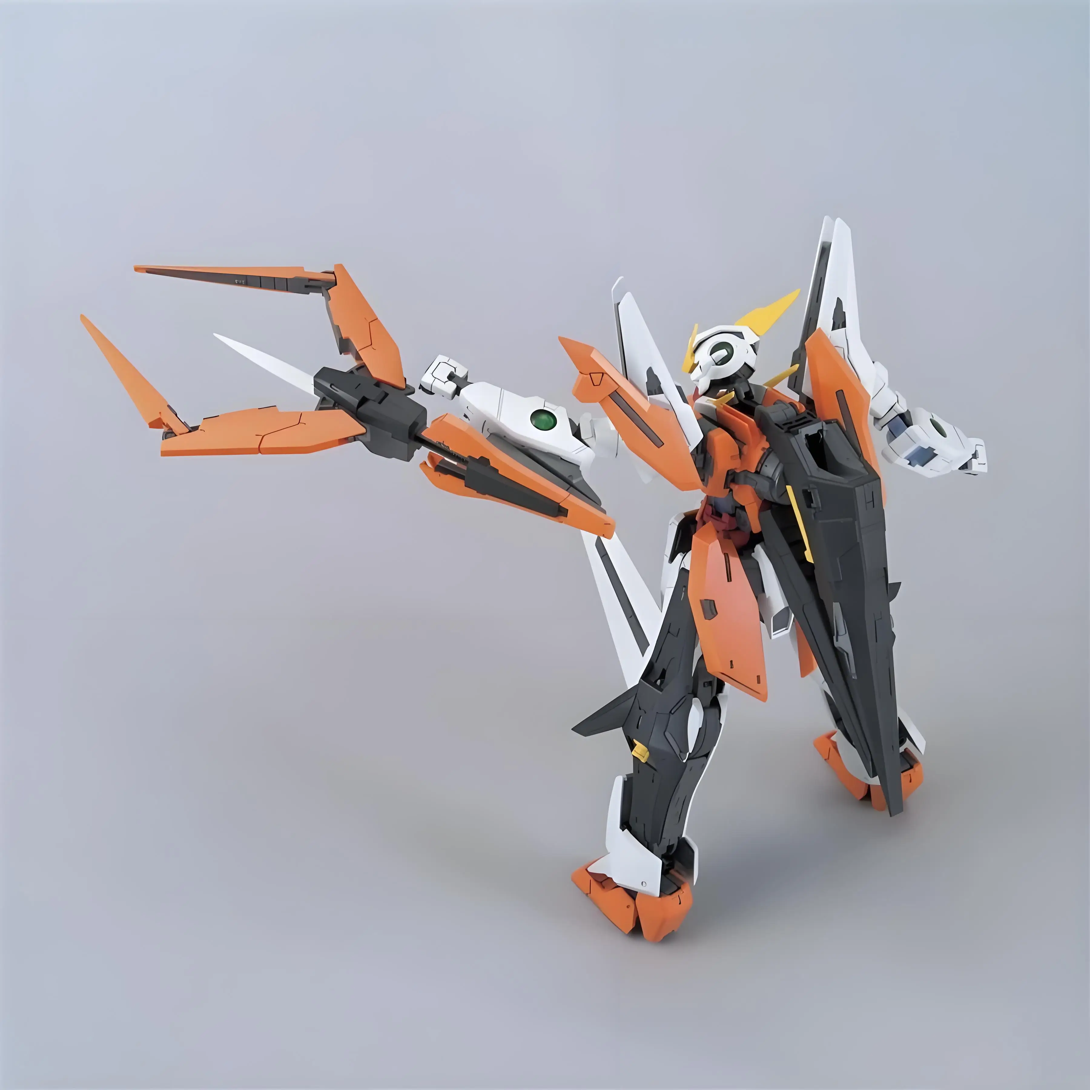 Bandai Original box MG 1/100 GN-003 GUNDAM KYRIOS Anime Action Figure Assembly Model Toys  Gifts  Collectible Model Ornaments