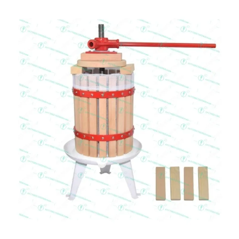 Manual Fruit Wine Press - Traditional Basket Style Crusher for , Grape