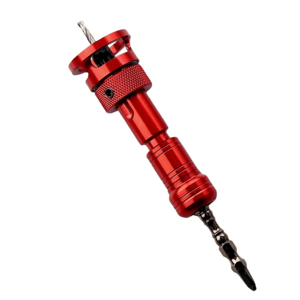Countersink Drill Bit With Stopper Adjustable Depth Limiter Hex Shank Alloy Step Drilling Tool For Woodworking Screw Installatio