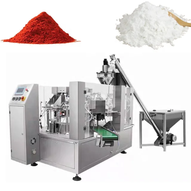 Rotary Automatic Packaging Machine for Pouch & Bags Plastic/Paper Materials Food Grade Eco-Friendly New