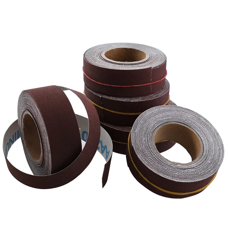 

Five axis sanding tape box with removable diamond cloth, hand torn, dry ground, metal glass, woodworking, sanding paper