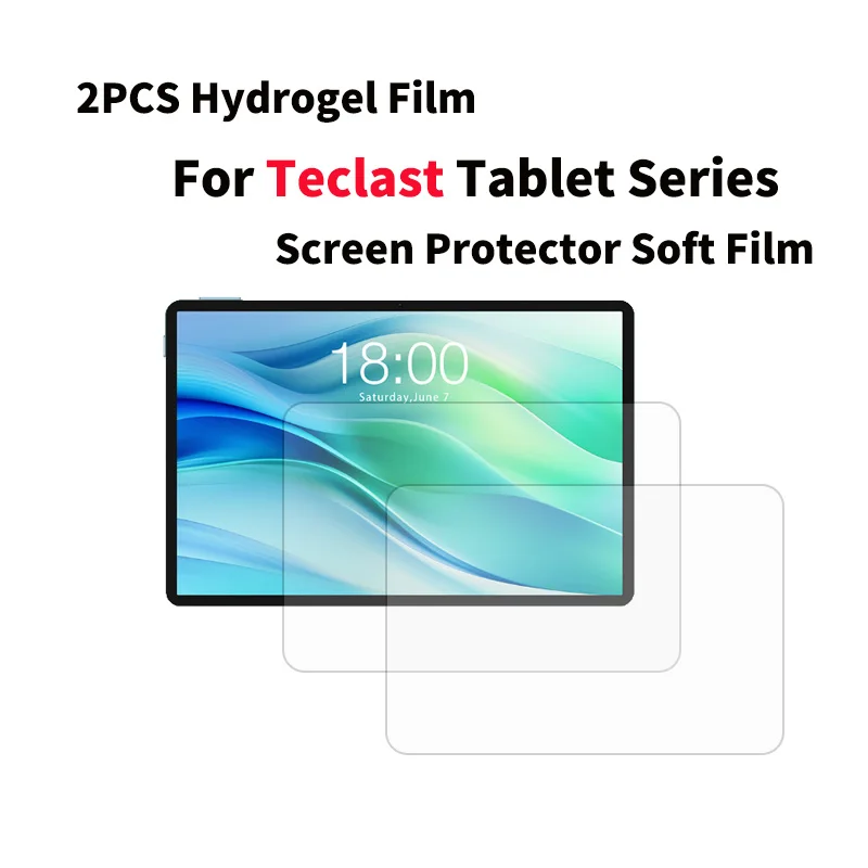 2 шт. гидрогелевая пленка для Teclast T40+ M40 Pro P40S P40HD M40 Plus M50HD T50 Pro M50 LTE T50+ T60 X98 Pro P80 Armor Pad 3 Pro 4G