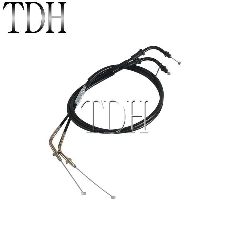97cm Lengthened Throttle Cable Fuel Cable Wires Motorcycle Accessories For Kawasaki VULCAN 900 VN900 VN 900 CLASSIC LT 2006-2018 view 4