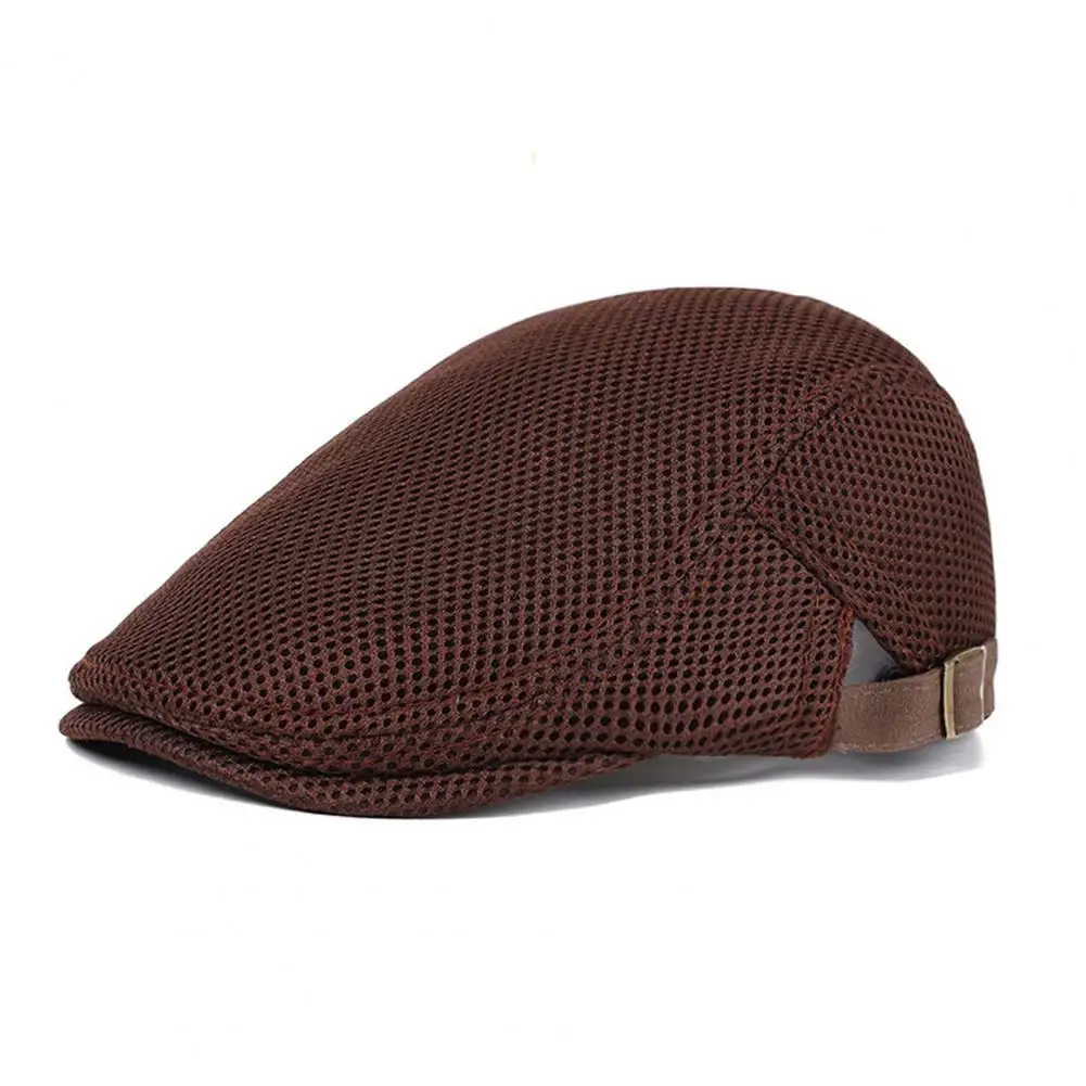 

Men Beret Hat Retro Newsboy Caps British Painters Hats Breathable Adjustable Men Peaked Cap Hip Hop High Quality Berets Gorras