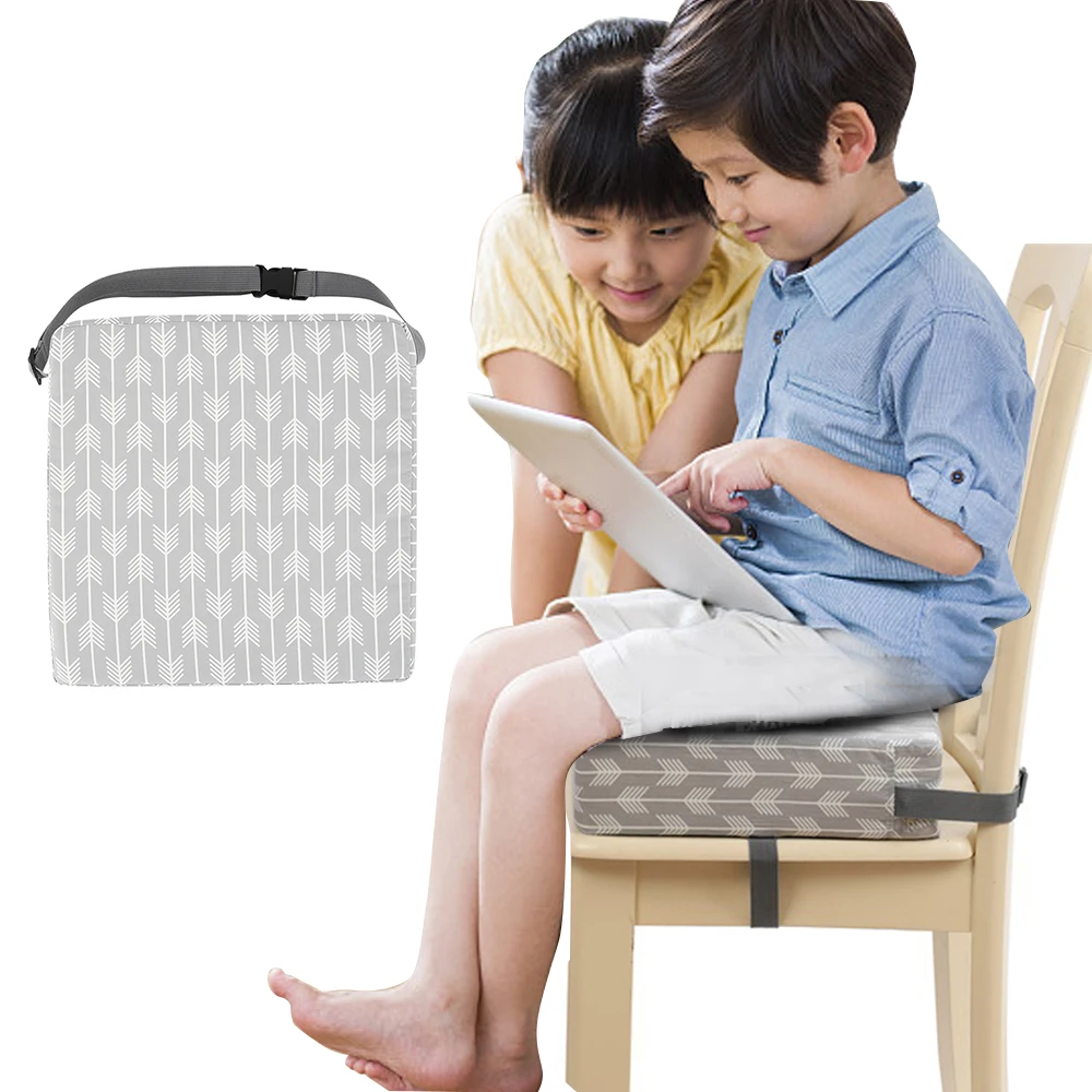 Children Kids Increased Booster Seat Cushion Pad Pillow Baby Dining High Chair Seat Cushions Adjustable Removable Baby Safety