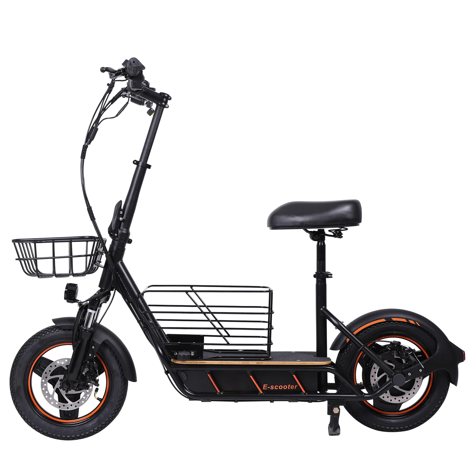 AliExpress NONE FREEBOY New H14 600W Electric Scooter 36V 10Ah Battery 14 Inch Pneumatic Tire Adult E Scooter Rear Wheel Drive 35KM/H Speed Long Range 35KM Dual Disc Brake Front Suspension IPX4 Waterproof Electric