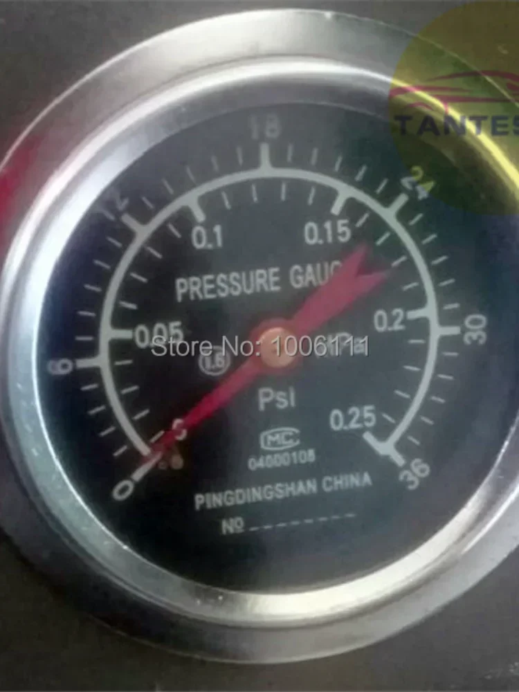 0.25/0.6/1.6/6mpa Pressure Gauge for Diesel Fuel Injection Pump Test Bench Diameter 133mm