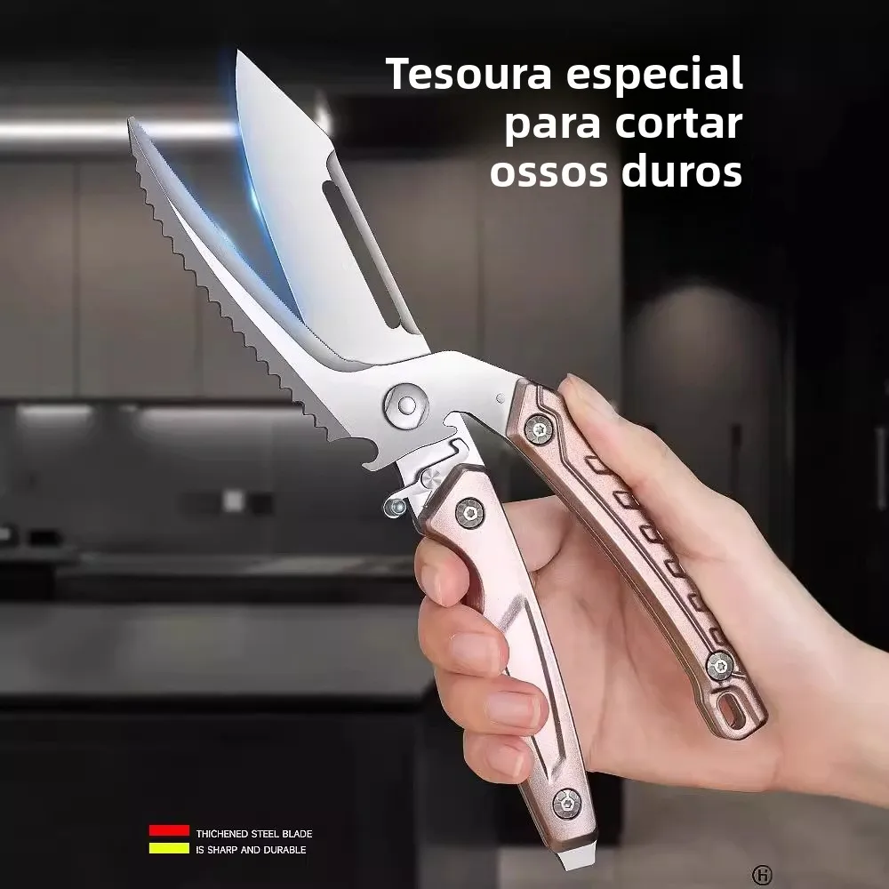 stainless-steel-kitchen-scissors-for-cutting-chicken-and-fish-bones-vegetable-scissors-home-use-sun-protection-sleeve-covers