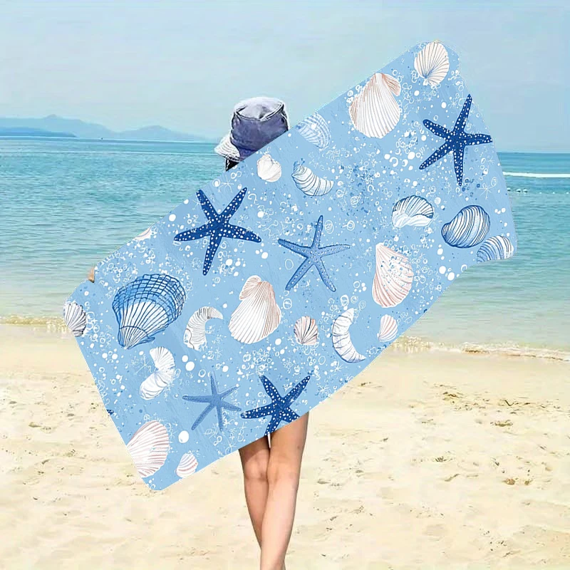 Tropical Sea Turtle Beach Towel Island Palm Print Oversized Microfiber Quick Dry Sand Free Summer Vacation Pool Travel Gift 2026