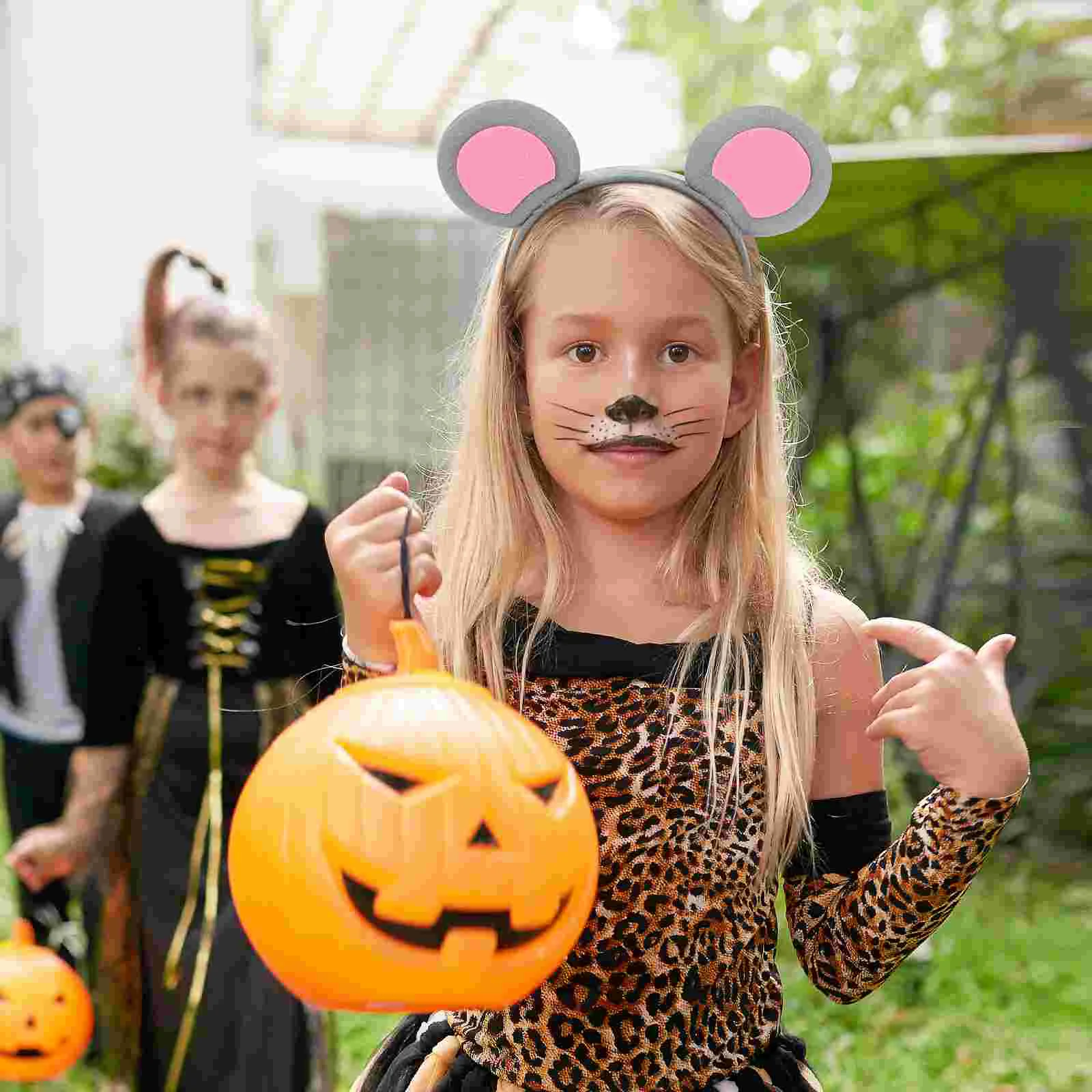 Diadema con orejas de ratón bonitas, diadema de animales, diademas para auriculares, accesorios para niñas