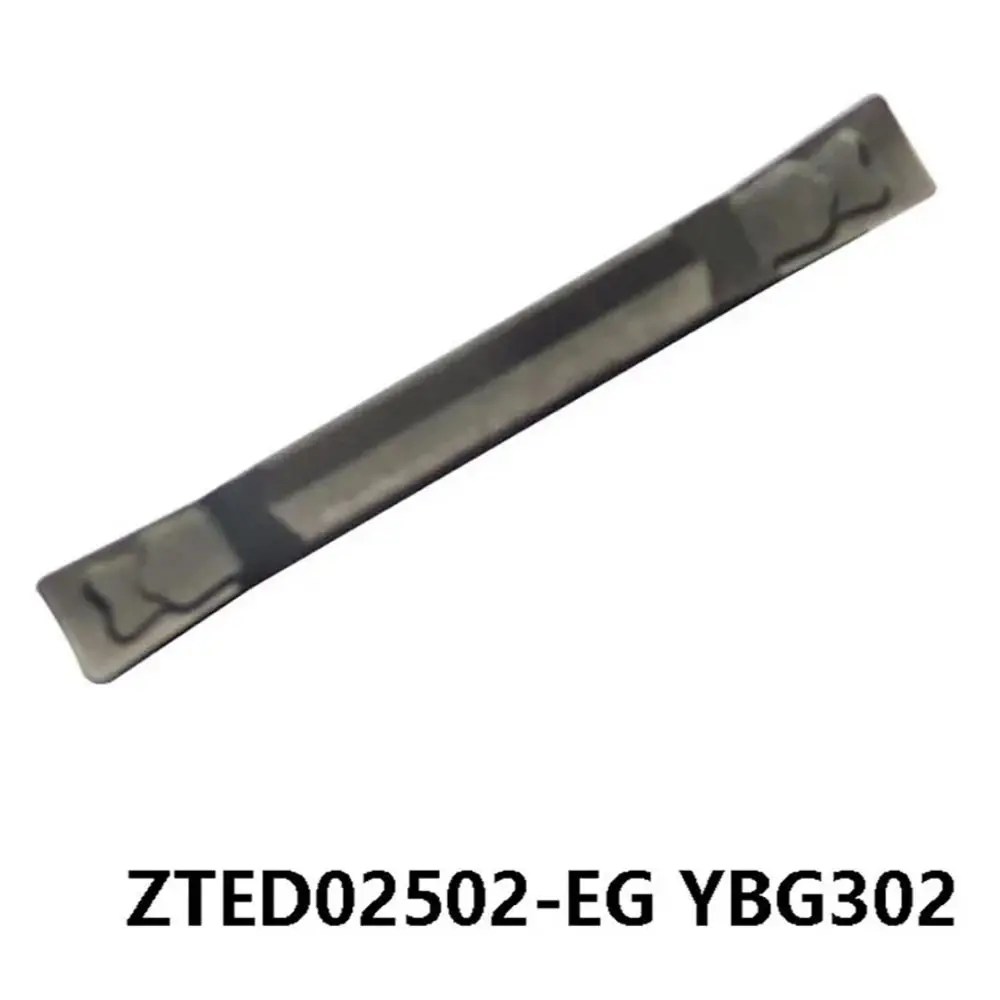 

ZCC ZTED02502-EG YBG302 Grooving Cutter Turning Tools ZTED02502 EG Carbide Inserts ZTED Machine Lathe CNC 10PCS/BOX